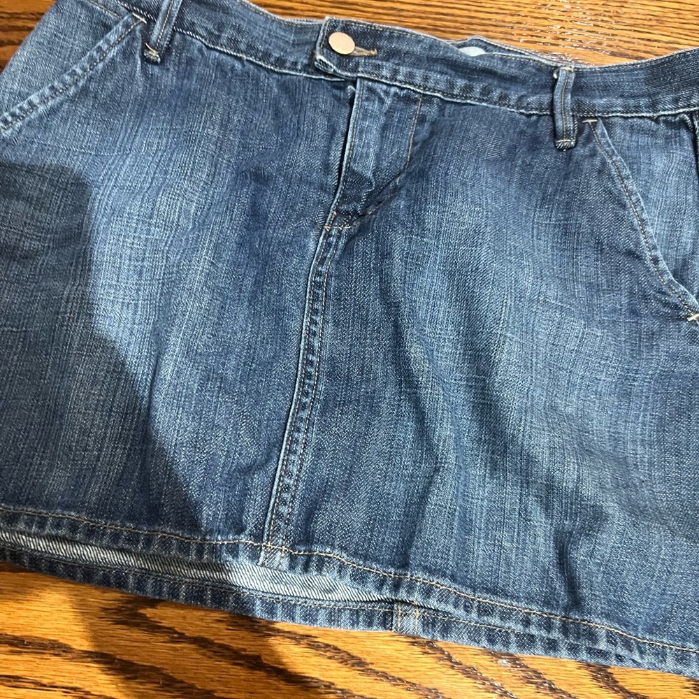 Denim skirt